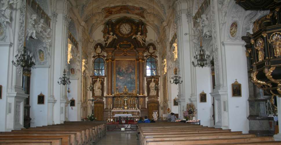 Kirche des Klosters Benediktbeuern