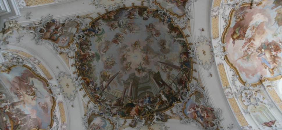 Decke im Kloster Ottobeuren